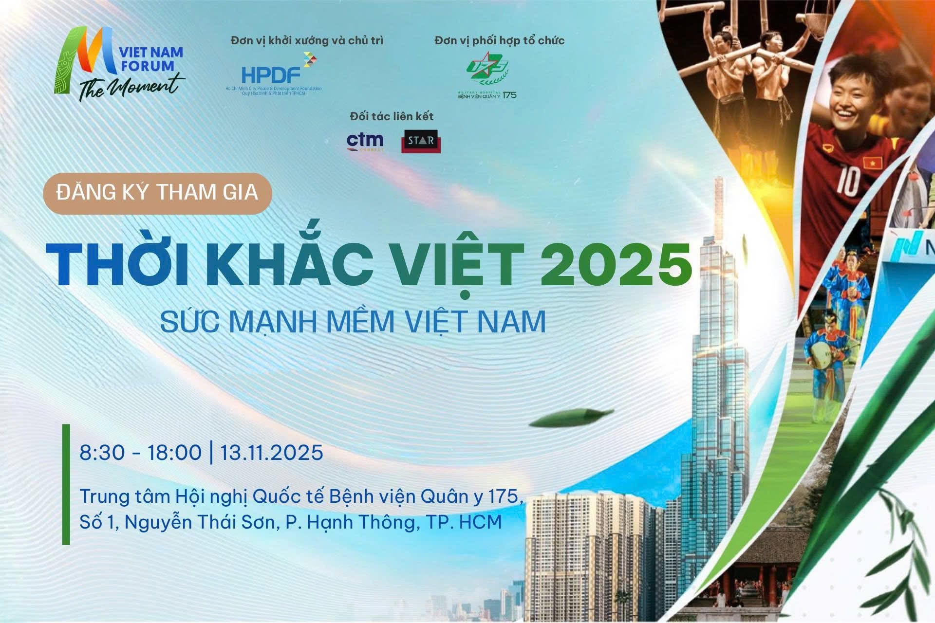 Diễn đàn Thời khắc Việt 2025 
