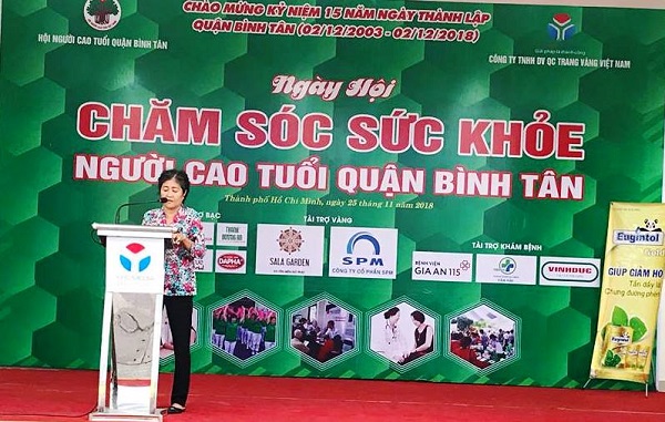 Khai mạc ngày hội “Chăm sóc sức khỏe người cao tuổi quận Bình Tân”