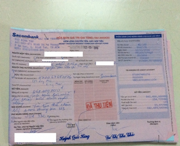 Mất 24 tỷ đồng vì