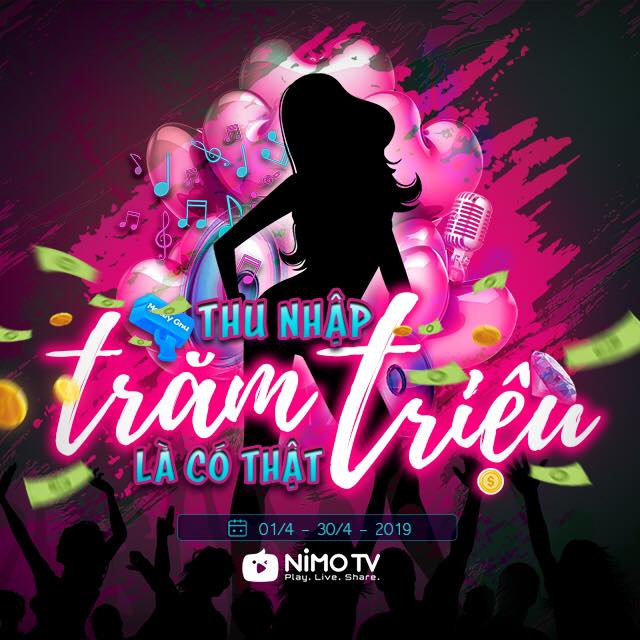 Trở thành streaming idol với The Nimo Show ngay hôm nay
