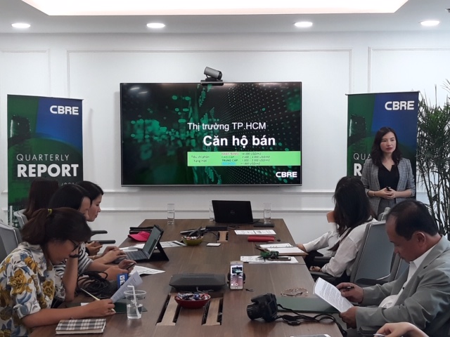 CBRE CÔNG BỐ TIÊU ĐIỂM QUÝ 1/2019  THỊ TRƯỜNG BẤT ĐỘNG SẢN TP. HỒ CHÍ MINH