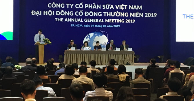 Vinamilk phấn đấu đạt doanh thu 56.300 tỷ đồng năm 2019.