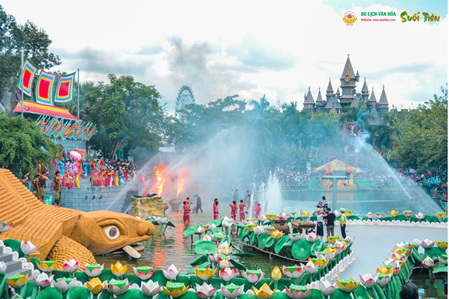 SUỐI TIÊN MỪNG ĐẠI LỄ 30/04 VÀ QUỐC TẾ LAO ĐỘNG 01/05