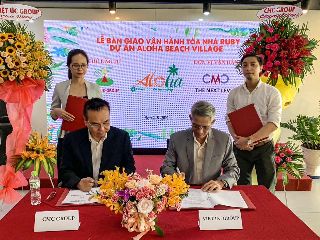 Việt Úc Bàn Giao Và Vận Hành Tòa Nhà Ruby 1- Ruby 2 Của Dự Án Aloha Beach Village