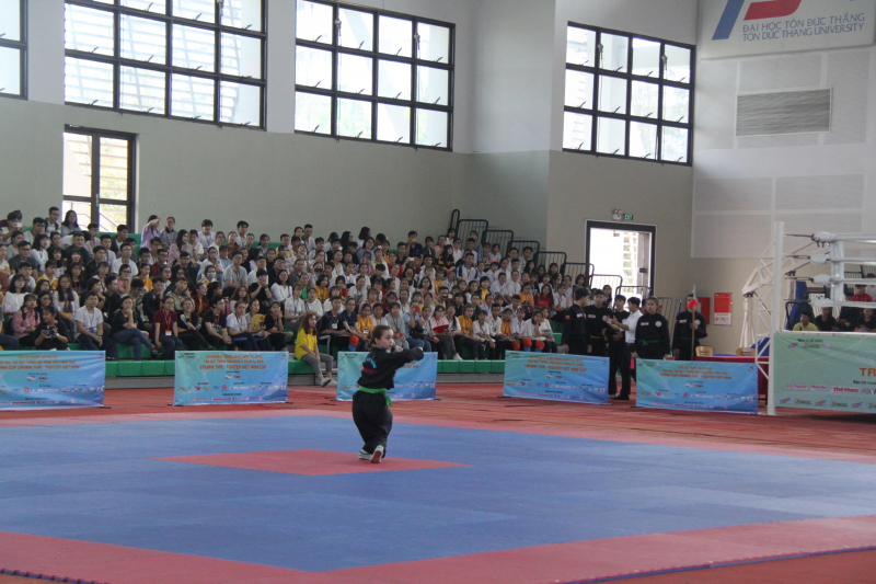 BUỔI LỄ KHAI MẠC GIẢI VÕ CỔ TRUYỀN MỞ RỘNG LẦN THỨ NHẤT TRƯỜNG ĐẠI HỌC TÔN ĐỨC THẮNG NĂM 2019 – TRANH CÚP LAKMIN  THÁI – FIGHTER VIỆT NAM