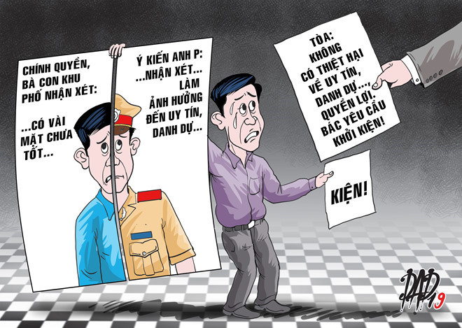 Vụ CSGT kiện lãnh đạo xã vì bị nhận xét 'hách dịch': CSGT thua kiện