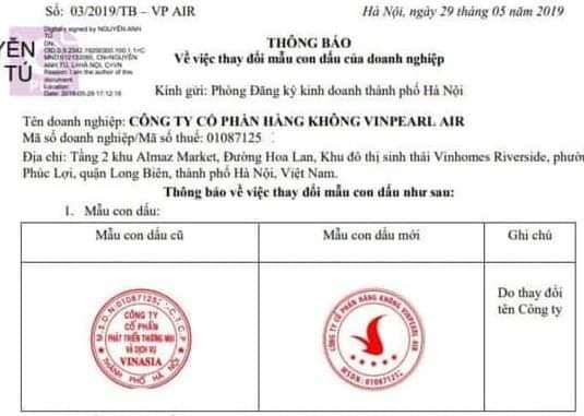 Xuất hiện hãng hàng không Vinpearl Air của tỷ phú Phạm Nhật Vượng