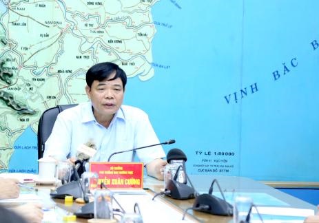 Bão Podul đe dọa một số công trình đê biển đang thi công