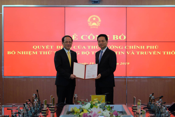 Bộ Thông tin và truyền thông có thứ trưởng tuổi 7X