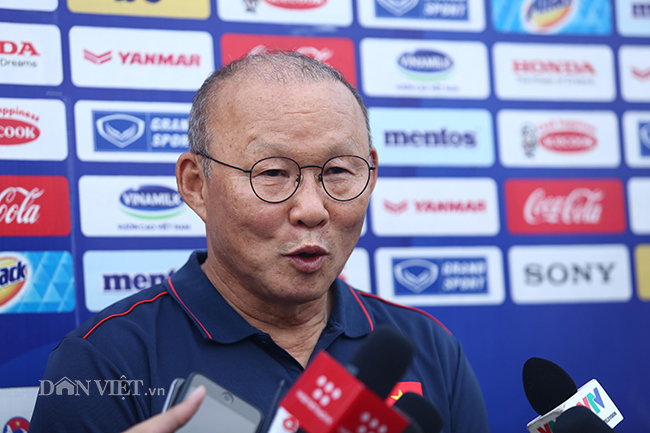 HLV Park Hang-seo thở phào sau lễ bốc thăm VCK U23 châu Á 2020