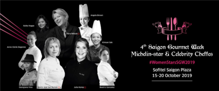 TUẦN LỄ ẨM THỰC “SAIGON GOURMET WEEK” LẦN THỨ 4 LẦN ĐẦU TIÊN TẠI SÀI GÒN VỚI SỰ THAM GIA CỦA CÁC NỮ SIÊU ĐẦU BẾP