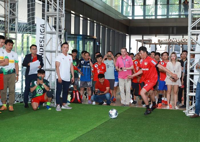 Đấu trường Penalty Bundesliga lần đầu tiên được tổ chức tại Việt Nam