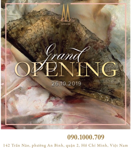 Khai Trương Mona Lisa Cafe & Bar