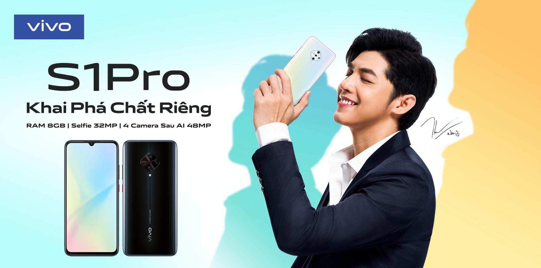 Vivo S1 Pro ra mắt với cụm camera sau hình kim cương độc đáo giá 7 triệu đồng