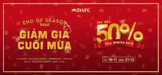 Tết shopping giảm đến 90% cho hơn 60 thương hiệu hàng đầu thế giới từ DAFC