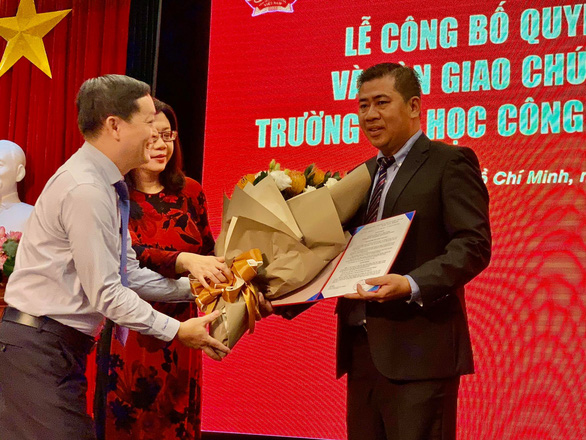 ĐH Công nghiệp TP.HCM có tân hiệu trưởng 44 tuổi