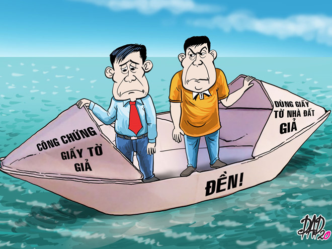 Công chứng để 'lọt' giấy tờ giả, trách nhiệm thuộc về ai?