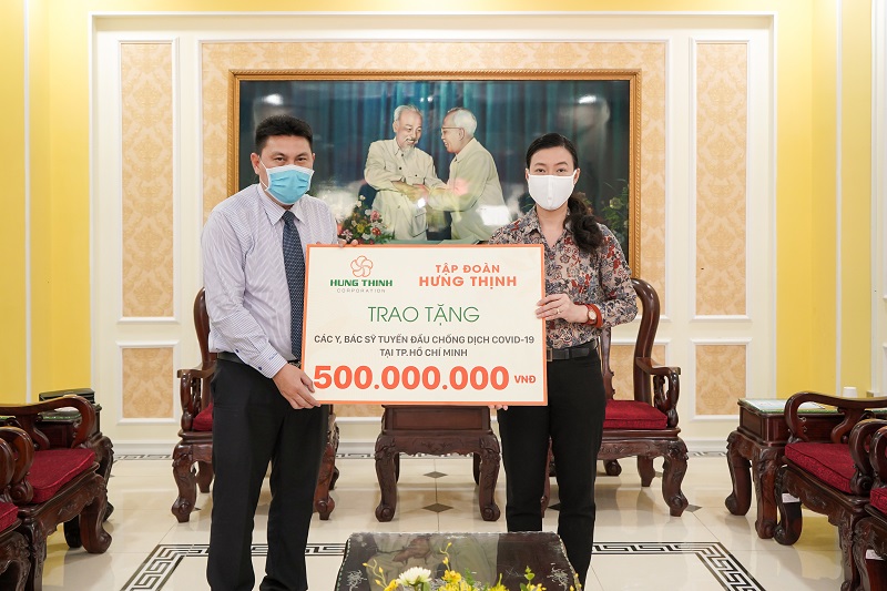 Hưng Thịnh tiếp tục ủng hộ 20 tỷ phòng chống Covid-19