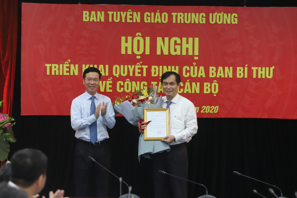 Ban Tuyên giáo trung ương có phó trưởng ban mới