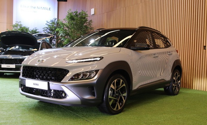 Hyundai Kona 2021 phiên bản nội địa Hàn Quốc có gì khác?