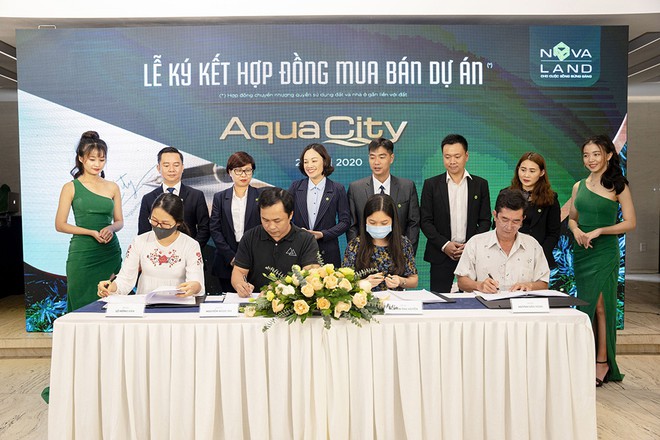 Đảm bảo tiến độ triển khai, Aqua City tiếp tục là điểm sáng hút đầu tư