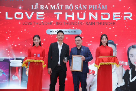 Bùi Tiến Dũng ra mắt sản phẩm Love Thunder - Thăng hoa mọi cảm xúc