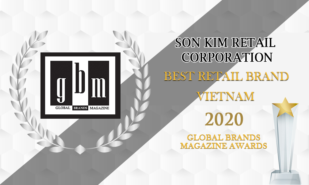 TẠP CHÍ GLOBAL BRANDS VINH DANH “THƯƠNG HIỆU BÁN LẺ TỐT NHẤT VIỆT NAM 2020” – TẬP ĐOÀN BÁN LẺ SƠN KIM RETAIL