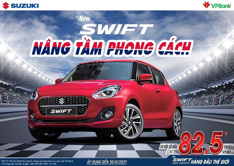 Việt Nam Suzuki giới thiệu New Swift 2021 - Phong cách hơn, thể thao hơn