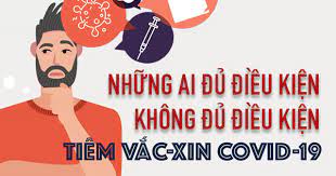 [Infographic] Điều kiện để tiêm vắc-xin Covid-19 an toàn