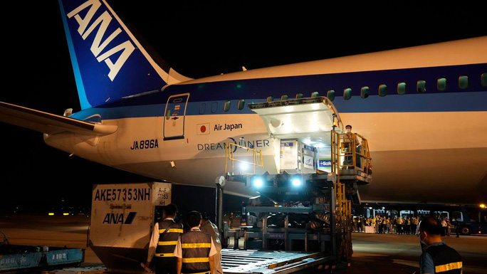 1 triệu liều vắc-xin Covid-19 của Nhật Bản viện trợ về Việt Nam vào đầu tháng 7