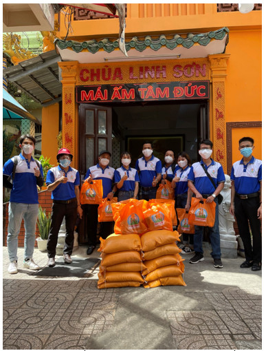 QUỸ TỪ THIỆN KIM OANH TẶNG GẠO,THỰC PHẨM CHO TRẺ MỒ CÔI VÀ  SINH VIÊN XA QUÊ