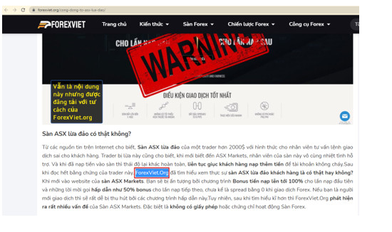 Sàn ASX Markets Có Thực Sự Lừa Đảo Nhà Đầu Tư?