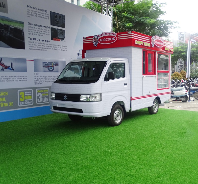 Suzuki Carry cùng chuyến xe Hạnh phúc Acecook sẻ chia hương vị yêu thương