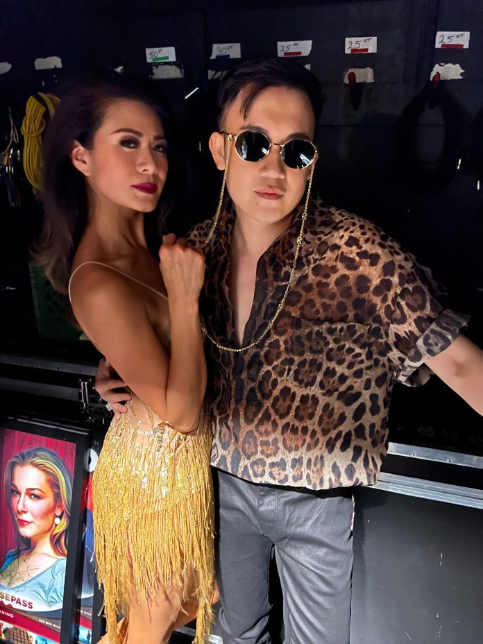 Như Loan đẹp tựa nữ thần bên Dương Triệu Vũ