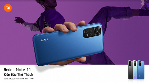 Đón đầu thử thách cùng dòng sản phẩm Redmi Note 11 Series hoàn toàn mới