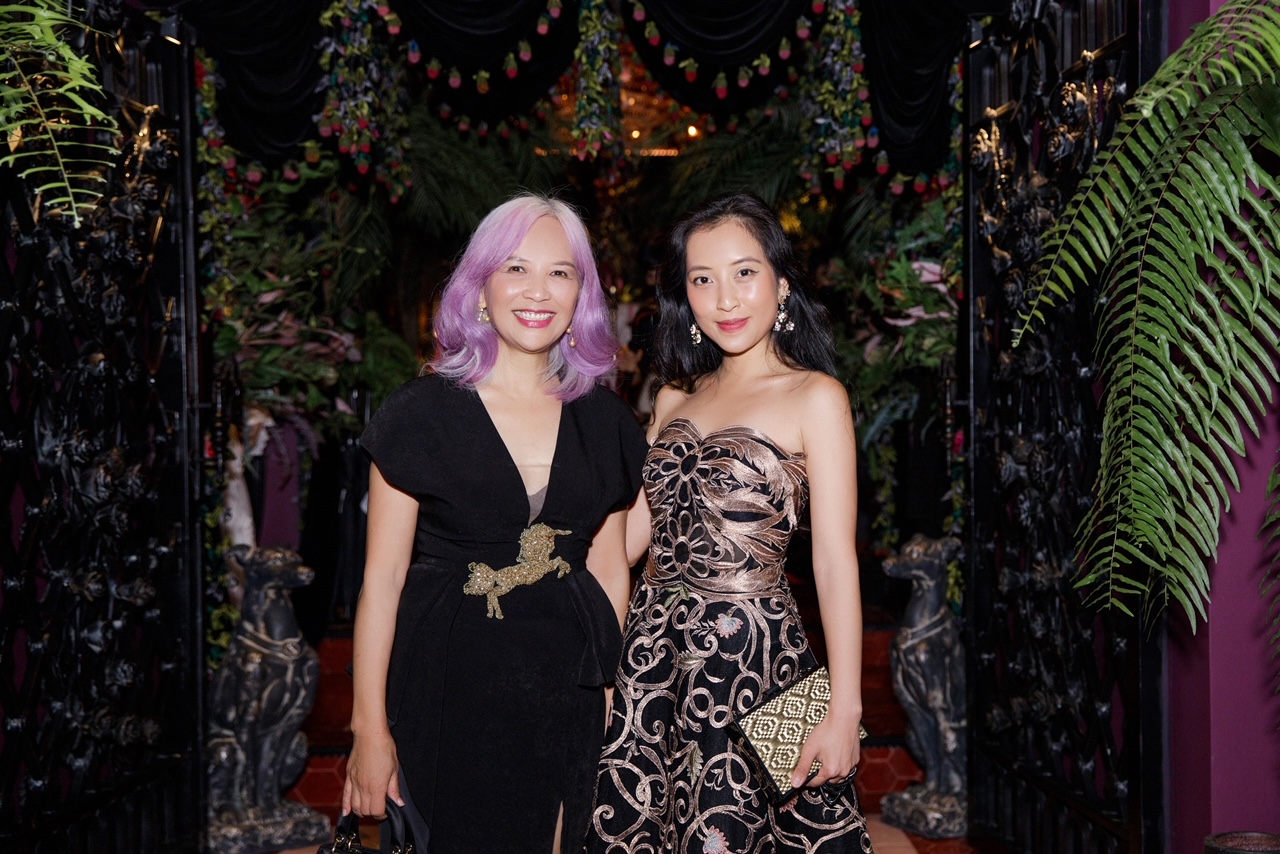 Dàn doanh nhân lộng lẫy tại trong đêm tiệc cùng NTK Hoàng Hải