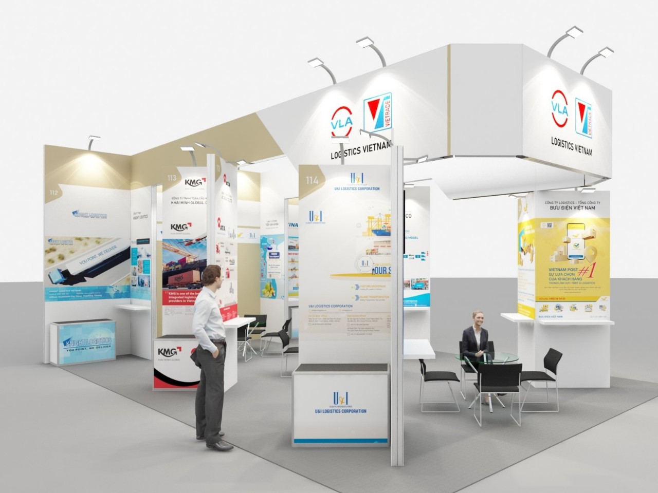 KHU GIAN HÀNG DỊCH VỤ LOGISTICS VIỆT NAM  TẠI HỘI CHỢ THƯƠNG MẠI QUỐC TẾ VIỆT NAM LẦN THỨ 31 (VIETNAM EXPO 2022)