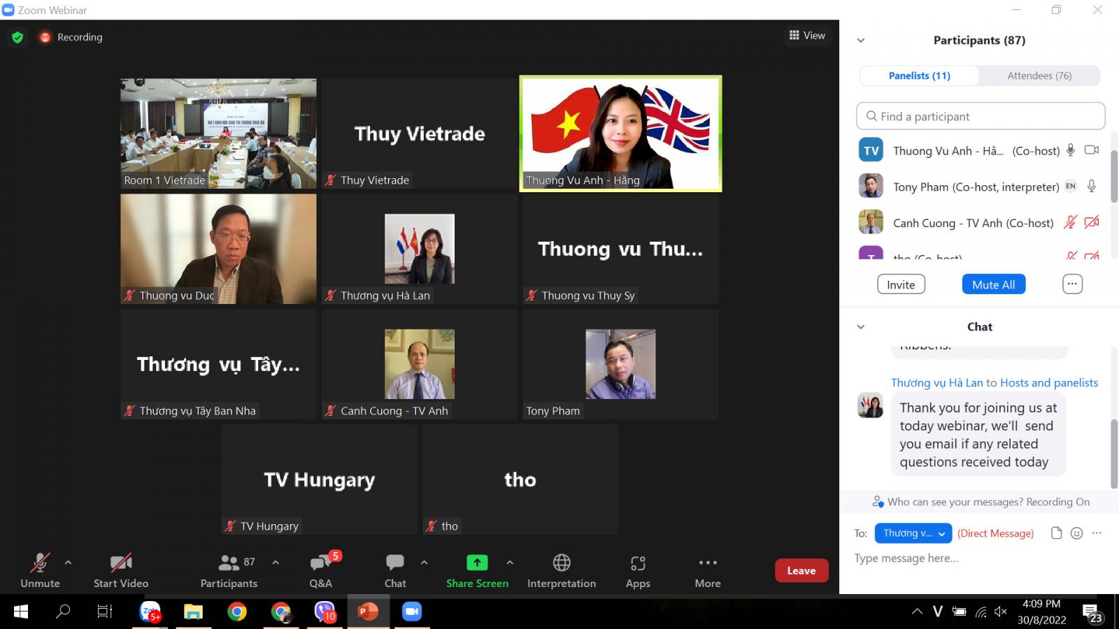 Phiên tư vấn xuất khẩu dứa sang thị trường Châu Âu