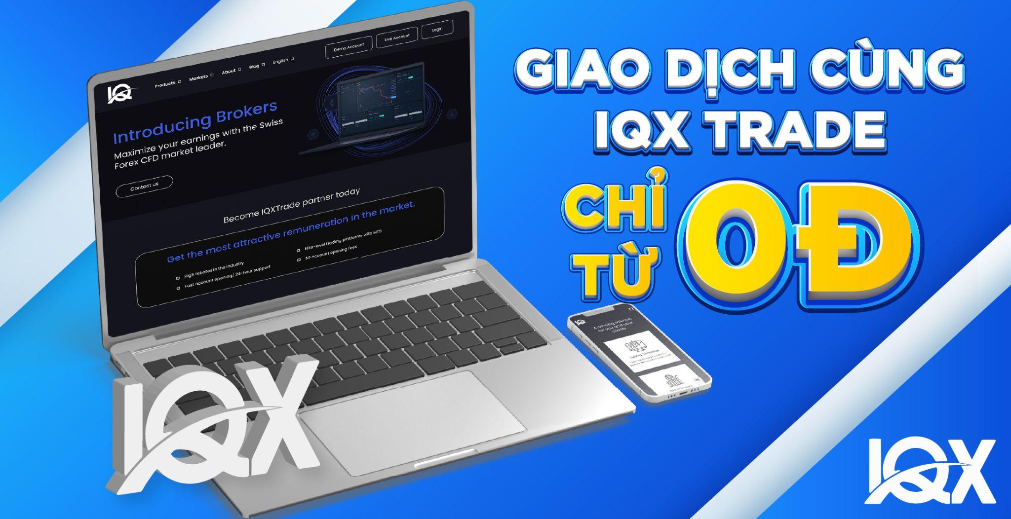 Review sàn IQX Trade - Đối tác được