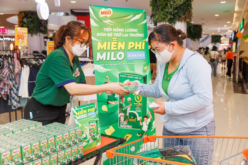 NESTLÉ MILO TIẾP SỨC “THẾ HỆ Ý CHÍ” VỚI GẦN 3 TRIỆU HỘP MILO NHÂN NGÀY TỰU TRƯỜNG