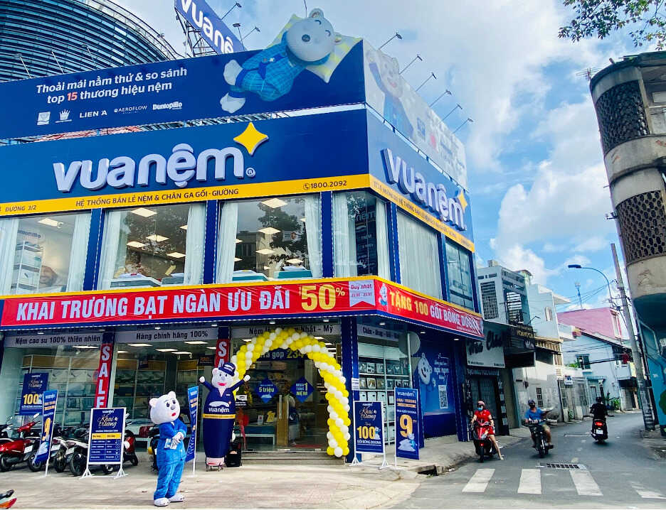 Vua Nệm - Thương hiệu chăn ga gối nệm uy tín, giá tốt, đa dạng mẫu mã