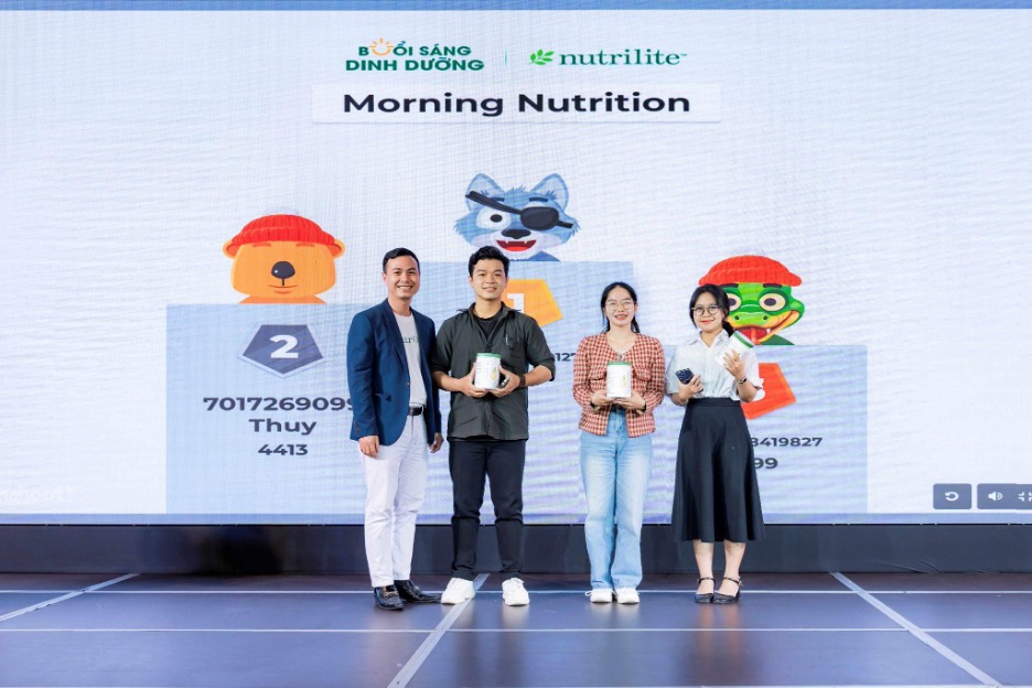 Amway khởi động chiến dịch “Sống khỏe mạnh, sống hạnh phúc” từ bữa sáng mỗi ngày