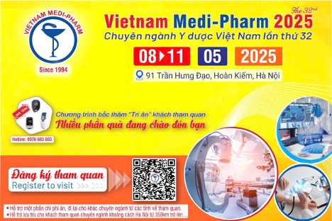 VIETNAM MEDI-PHARM 2025: Khách chuyên ngành sẽ được hỗ trợ chi phí ăn trưa, trợ đi lại và lưu trú