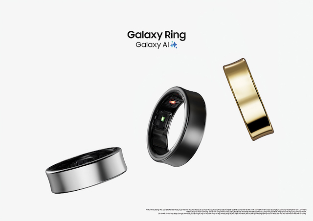 Samsung chính thức ra mắt Galaxy Ring tại Việt Nam: Nhẫn thông minh đầu tiên tích hợp trợ lý sức khỏe cá nhân Galaxy AI