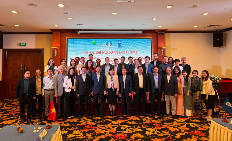 Dự án SACCR giúp nông dân Việt Nam tăng sức chống chịu và thích ứng với biến đổi khí hậu